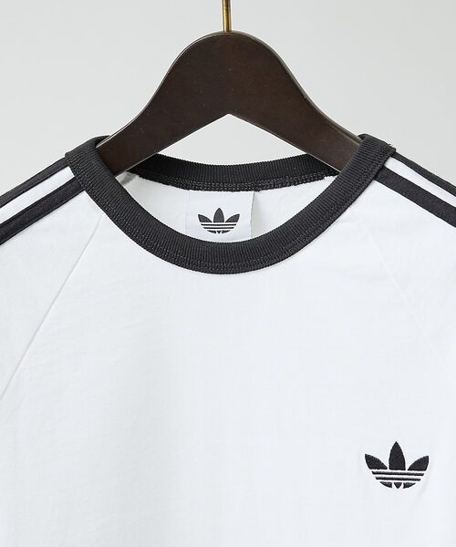 ABAHOUSE / アバハウス Tシャツ | 【adidas originals/アディダスオリジナルス】THREE STRI | 詳細8