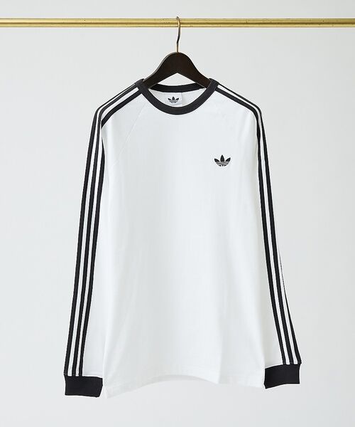 ABAHOUSE / アバハウス Tシャツ | 【adidas originals/アディダスオリジナルス】THREE STRI（ホワイト）