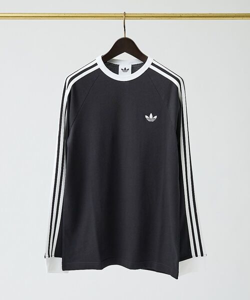 ABAHOUSE / アバハウス Tシャツ | 【adidas originals/アディダスオリジナルス】THREE STRI（ブラック）