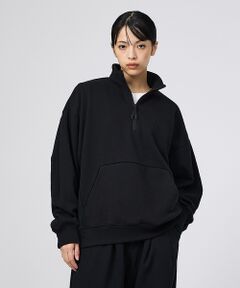 ABAHOUSE / アバハウス Tシャツ | 【+phenix / プラスフェニックス】CVC HALF-ZIP SWEATS