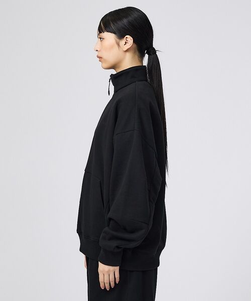 ABAHOUSE / アバハウス Tシャツ | 【+phenix / プラスフェニックス】CVC HALF-ZIP SWEATS | 詳細4
