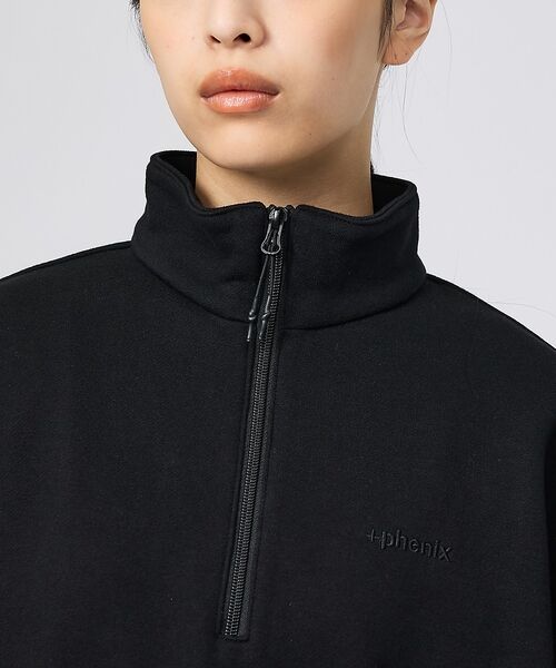 ABAHOUSE / アバハウス Tシャツ | 【+phenix / プラスフェニックス】CVC HALF-ZIP SWEATS | 詳細6