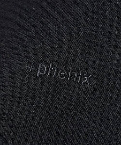 ABAHOUSE / アバハウス Tシャツ | 【+phenix / プラスフェニックス】CVC HALF-ZIP SWEATS | 詳細9