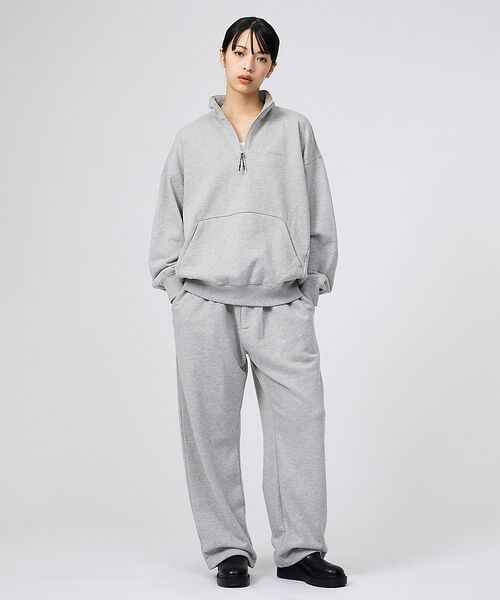 ABAHOUSE / アバハウス Tシャツ | 【+phenix / プラスフェニックス】CVC HALF-ZIP SWEATS | 詳細12