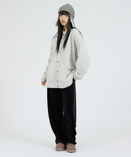 ABAHOUSE / アバハウス スウェット | 【CHUMS / チャムス】Full Snap Top / フルスナップトップス | 詳細1