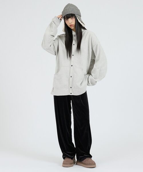 ABAHOUSE / アバハウス スウェット | 【CHUMS / チャムス】Full Snap Top / フルスナップトップス | 詳細2