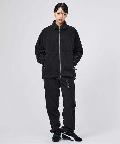 ABAHOUSE / アバハウス ブルゾン | 【WILD THINGS / ワイルドシングス】BULKY FLEECE JAC | 詳細10