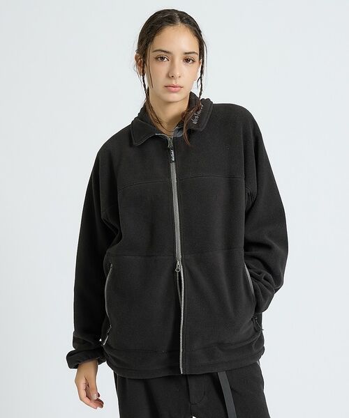 ABAHOUSE / アバハウス ブルゾン | 【WILD THINGS / ワイルドシングス】BULKY FLEECE JAC | 詳細5