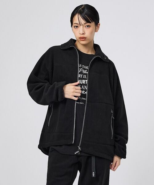 ABAHOUSE / アバハウス ブルゾン | 【WILD THINGS / ワイルドシングス】BULKY FLEECE JAC | 詳細7