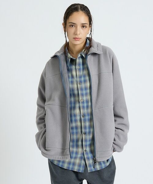 ABAHOUSE / アバハウス ブルゾン | 【WILD THINGS / ワイルドシングス】BULKY FLEECE JAC | 詳細18