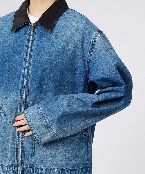 ABAHOUSE / アバハウス Gジャン・デニムジャケット | 【BIG MAC / ビッグマック】LIGHT DENIM WORK JACKE | 詳細11