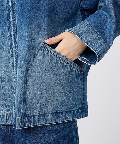 ABAHOUSE / アバハウス Gジャン・デニムジャケット | 【BIG MAC / ビッグマック】LIGHT DENIM WORK JACKE | 詳細12
