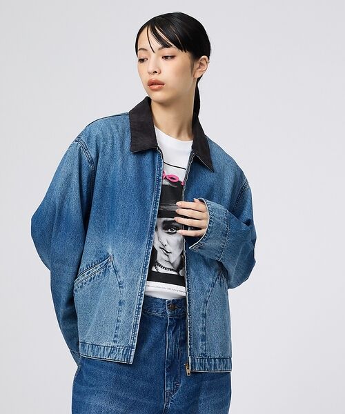 ABAHOUSE / アバハウス Gジャン・デニムジャケット | 【BIG MAC / ビッグマック】LIGHT DENIM WORK JACKE | 詳細16