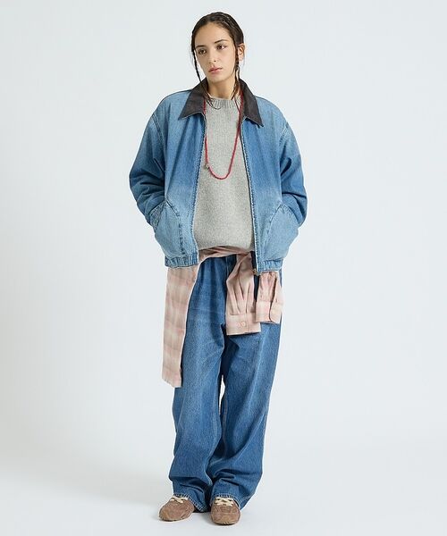 ABAHOUSE / アバハウス Gジャン・デニムジャケット | 【BIG MAC / ビッグマック】LIGHT DENIM WORK JACKE | 詳細2