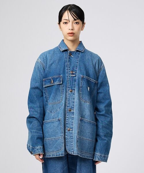 ABAHOUSE / アバハウス Gジャン・デニムジャケット | 【BIG MAC / ビッグマック】DENIM COVERALL / デニムカバ | 詳細12