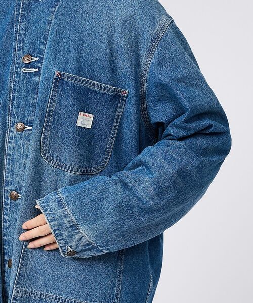 ABAHOUSE / アバハウス Gジャン・デニムジャケット | 【BIG MAC / ビッグマック】DENIM COVERALL / デニムカバ | 詳細16