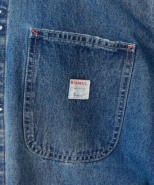 ABAHOUSE / アバハウス Gジャン・デニムジャケット | 【BIG MAC / ビッグマック】DENIM COVERALL / デニムカバ | 詳細19