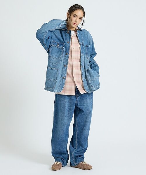 ABAHOUSE / アバハウス Gジャン・デニムジャケット | 【BIG MAC / ビッグマック】DENIM COVERALL / デニムカバ | 詳細2