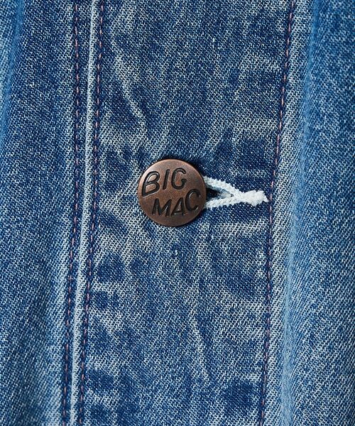 ABAHOUSE / アバハウス Gジャン・デニムジャケット | 【BIG MAC / ビッグマック】DENIM COVERALL / デニムカバ | 詳細20