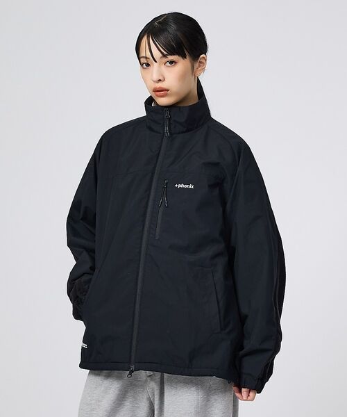 ABAHOUSE / アバハウス ブルゾン | 【+phenix / プラスフェニックス】FLEECE DOCKING JK /（ブラック）