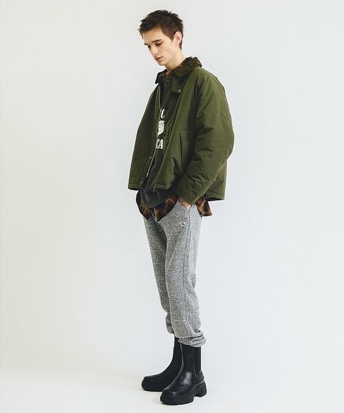 ABAHOUSE / アバハウス ブルゾン | 【BARBOUR / バブアー】 PADDED TRANSPORT / パデッド | 詳細3