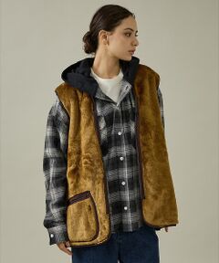 ABAHOUSE / アバハウス ブルゾン | 【BARBOUR / バブアー】WARMPILEWAISTCOATZIP-INL
