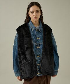 ABAHOUSE / アバハウス ブルゾン | 【BARBOUR / バブアー】WARMPILEWAISTCOATZIP-INL
