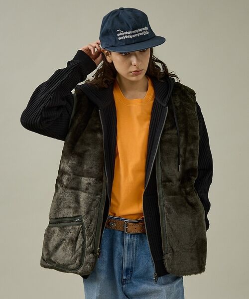 ABAHOUSE / アバハウス ブルゾン | 【BARBOUR / バブアー】WARMPILEWAISTCOATZIP-INL | 詳細3