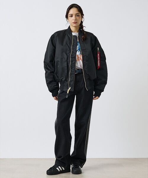 ABAHOUSE / アバハウス ブルゾン | 【Alpha Industries（アルファ インダストリーズ）】MA-1 FL | 詳細2