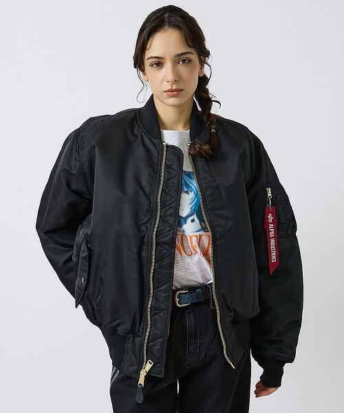 ABAHOUSE / アバハウス ブルゾン | 【Alpha Industries（アルファ インダストリーズ）】MA-1 FL | 詳細3