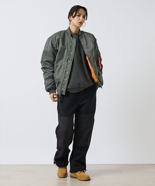 ABAHOUSE / アバハウス ブルゾン | 【Alpha Industries（アルファ インダストリーズ）】MA-1 FL | 詳細9