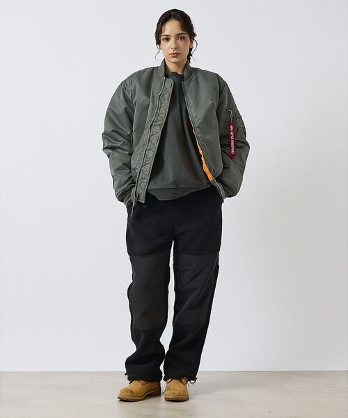 ABAHOUSE / アバハウス ブルゾン | 【Alpha Industries（アルファ インダストリーズ）】MA-1 FL | 詳細10
