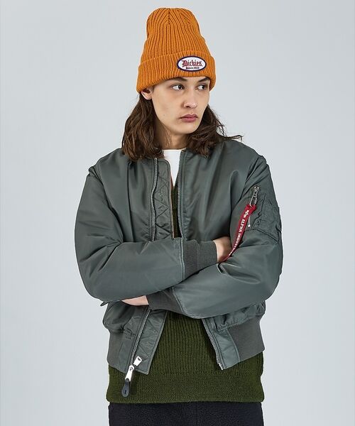 ABAHOUSE / アバハウス ブルゾン | 【Alpha Industries（アルファ インダストリーズ）】MA-1 FL | 詳細11