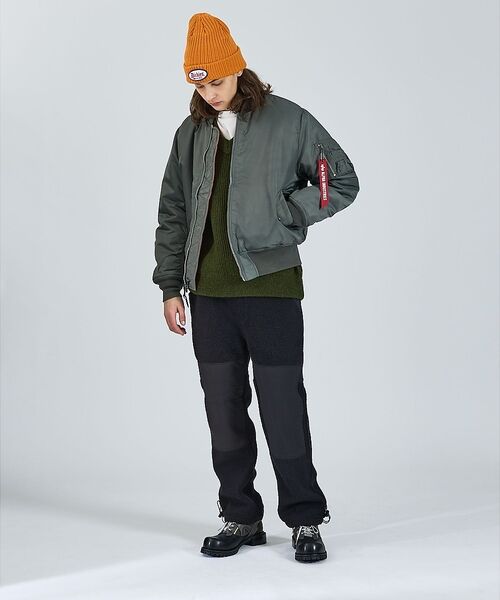 ABAHOUSE / アバハウス ブルゾン | 【Alpha Industries（アルファ インダストリーズ）】MA-1 FL | 詳細12