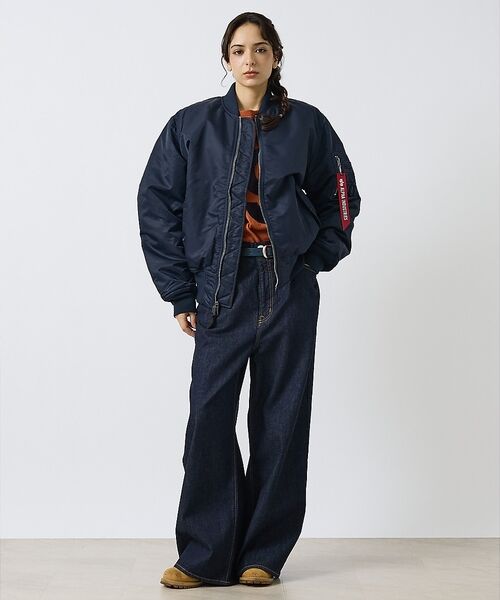 ABAHOUSE / アバハウス ブルゾン | 【Alpha Industries（アルファ インダストリーズ）】MA-1 FL | 詳細13
