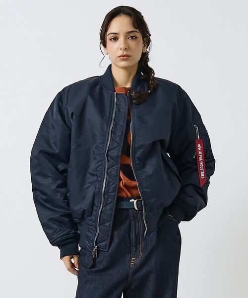 ABAHOUSE / アバハウス ブルゾン | 【Alpha Industries（アルファ インダストリーズ）】MA-1 FL | 詳細14