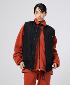 ABAHOUSE / アバハウス ブルゾン | 【ALPHA / アルファ】MA-1 RELAXED FIT VEST / リラ