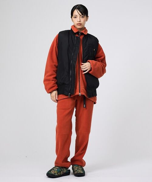 ABAHOUSE / アバハウス ブルゾン | 【ALPHA / アルファ】MA-1 RELAXED FIT VEST / リラ | 詳細1