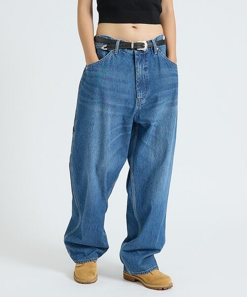 ABAHOUSE / アバハウス デニムパンツ | 【BIG MAC / ビッグマック】DENIM PAINTER PANTS /デ（インディゴ）