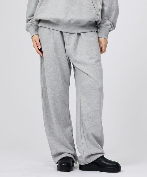 ABAHOUSE / アバハウス その他パンツ | 【+phenix / プラスフェニックス】CVC SWEAT WIDE PANT | 詳細6