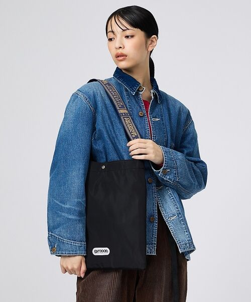 ABAHOUSE / アバハウス トートバッグ | 【OUTDOOR PRODUCTS】Jacquard Tape Tote ロゴテ | 詳細11
