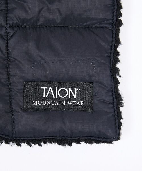 ABAHOUSE / アバハウス マフラー・ショール・スヌード・ストール | 【TAION / タイオン】MOUNTAIN リバーシブル ダウンボアマフラー | 詳細3