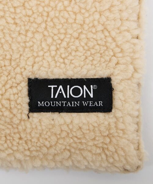 ABAHOUSE / アバハウス マフラー・ショール・スヌード・ストール | 【TAION / タイオン】MOUNTAIN リバーシブル ダウンボアマフラー | 詳細22