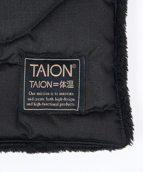 ABAHOUSE / アバハウス マフラー・ショール・スヌード・ストール | 【TAION / タイオン】ミリタリー リバーシブル ダウンボアマフラー / ユ | 詳細4