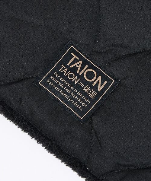 ABAHOUSE / アバハウス マフラー・ショール・スヌード・ストール | 【TAION / タイオン】ミリタリー リバーシブル ダウンネックウォーマー / | 詳細3