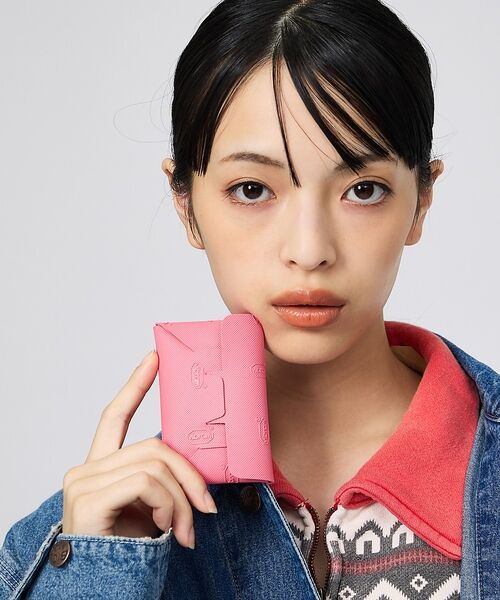 ABAHOUSE / アバハウス カードケース・名刺入れ・定期入れ | 【Tokio hat】Vibram Seriesマルチケース/カードケース/名刺（ピンク）