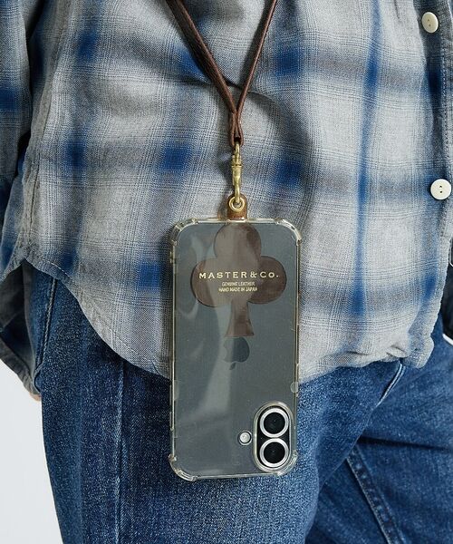 ABAHOUSE / アバハウス モバイルケース | 【MASTER&Co. / マスターアンドコー】LEATHER MOBILE S | 詳細10