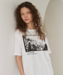 ABAHOUSE / アバハウス Tシャツ | PeterAnderson-Madonna PHOTO Tee / マドンナ /