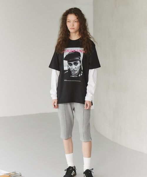 ABAHOUSE / アバハウス Tシャツ | PeterAnderson-Madonna PHOTO Tee / マドンナ / | 詳細3