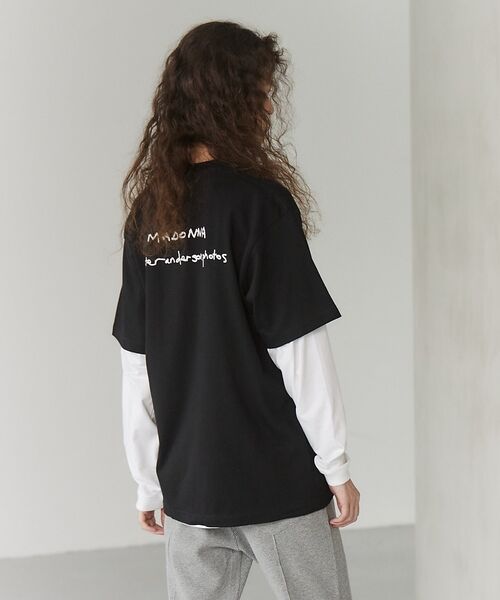 ABAHOUSE / アバハウス Tシャツ | PeterAnderson-Madonna PHOTO Tee / マドンナ / | 詳細5